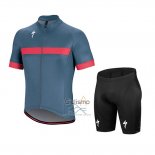 Specialized Ropa Ciclismo Culotte Corto 2018 Hombre Mangas Cortas Gris Rosa Blanco