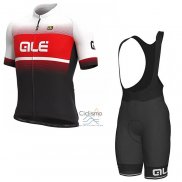 Ale Ropa Ciclismo Culotte Corto 2021 Hombre Mangas Cortas Rojo
