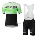 Cannondale Ropa Ciclismo Culotte Corto 2021 Hombre Mangas Cortas Negro Verde