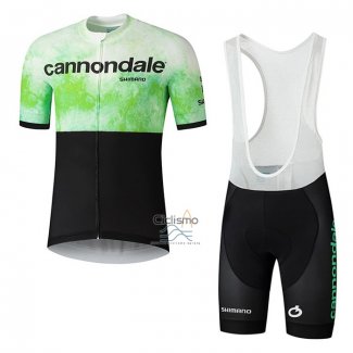 Cannondale Ropa Ciclismo Culotte Corto 2021 Hombre Mangas Cortas Negro Verde