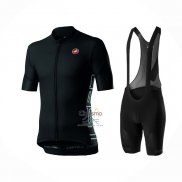 Castelli Ropa Ciclismo Culotte Corto 2021 Hombre Mangas Cortas Profundo Negro