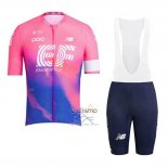 Ef Education First Ropa Ciclismo Culotte Corto 2019 Mangas Cortas Rosa
