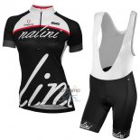 Nalini Classic Ropa Ciclismo Culotte Corto 2017 Mujer Mangas Cortas Negro