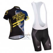 Pearl Izumi Ropa Ciclismo Culotte Corto 2014 Hombre Mangas Cortas Negro y AMarillo