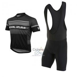 Pearl Izumi Ropa Ciclismo Culotte Corto 2017 Hombre Mangas Cortas Gris y Negro