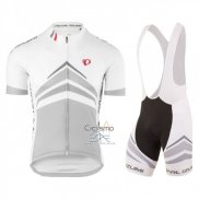 Pearl Izumi Ropa Ciclismo Culotte Corto 2018 Hombre Mangas Cortas Blanco Gris