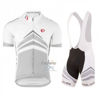 Pearl Izumi Ropa Ciclismo Culotte Corto 2018 Hombre Mangas Cortas Blanco Gris