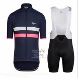 Rapha Ropa Ciclismo Culotte Corto 2018 Hombre Mangas Cortas Ralph Azul Profundo y Rosa
