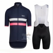 Rapha Ropa Ciclismo Culotte Corto 2018 Hombre Mangas Cortas Ralph Azul Profundo y Rosa