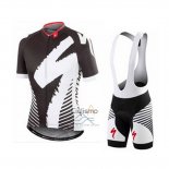Specialized Ropa Ciclismo Culotte Corto 2016 Hombre Mangas Cortas Negro y Gris