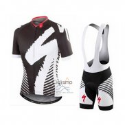 Specialized Ropa Ciclismo Culotte Corto 2016 Hombre Mangas Cortas Negro y Gris