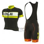 Ale Graphics Prr Bermuda Ropa Ciclismo Culotte Corto 2017 Hombre Mangas Cortas Negro y AMarillo