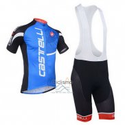 Castelli Ropa Ciclismo Culotte Corto 2013 Hombre Mangas Cortas Negro y Azul