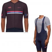 Maap Nationals Mulberry Ropa Ciclismo Culotte Corto 2019 Hombre Mangas Cortas Brown