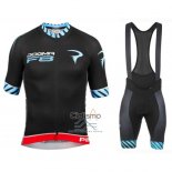 Pinarello Ropa Ciclismo Culotte Corto 2016 Hombre Mangas Cortas Negro y Azul