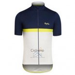 Rapha Ropa Ciclismo Culotte Corto 2016 Hombre Mangas Cortas Azul y Blanco