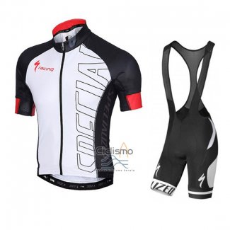Specialized Ropa Ciclismo Culotte Corto 2015 Hombre Mangas Cortas Negro y Blanco
