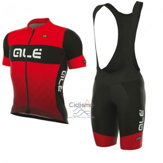Ale R-ev1 Rumbles Ropa Ciclismo Culotte Corto 2017 Hombre Mangas Cortas Rojo