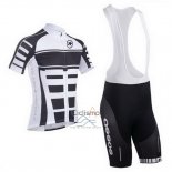 Assos Ropa Ciclismo Culotte Corto 2013 Hombre Mangas Cortas Blanco y Negro
