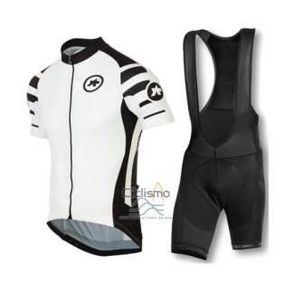 Assos Ropa Ciclismo Culotte Corto 2016 Hombre Mangas Cortas Negro y Blanco