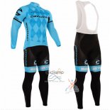 Cannondale Ropa Ciclismo Culotte Largo 2016 Hombre Mangas Largas Azul y Negro