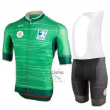 Castelli UAE Tour Ropa Ciclismo Culotte Corto 2019 Hombre Mangas Cortas Verde