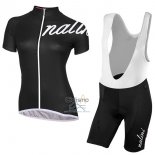Nalini Wave Ropa Ciclismo Culotte Corto 2017 Mujer Mangas Cortas Profundo Negro