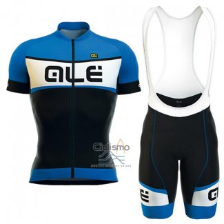 Ale Ropa Ciclismo Culotte Corto 2016 Hombre Mangas Cortas Negro y Azul