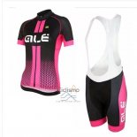 Ale Ropa Ciclismo Culotte Corto 2018 Mujer Mangas Cortas Rosa