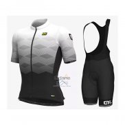 Ale Ropa Ciclismo Culotte Corto 2021 Hombre Mangas Cortas Blanco
