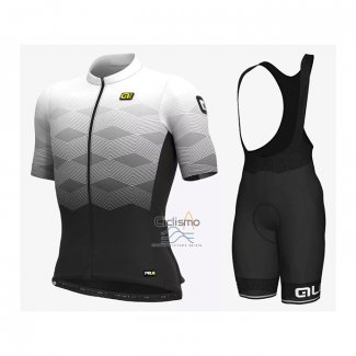 Ale Ropa Ciclismo Culotte Corto 2021 Hombre Mangas Cortas Blanco