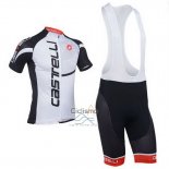 Castelli Ropa Ciclismo Culotte Corto 2013 Hombre Mangas Cortas Negro y Blanco