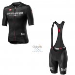 Giro d'Italia Ropa Ciclismo Culotte Corto 2020 Hombre Mangas Cortas Negro