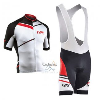 Northwave Ropa Ciclismo Culotte Corto 2017 Hombre Mangas Cortas Blanco