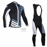 Specialized Ropa Ciclismo Culotte Largo 2016 Hombre Mangas Largas Blanco y Azul