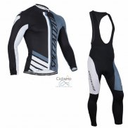 Specialized Ropa Ciclismo Culotte Largo 2016 Hombre Mangas Largas Blanco y Azul