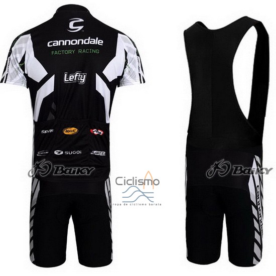 Cannondale Ropa Ciclismo Culotte Corto 2012 Hombre Mangas Cortas Negro