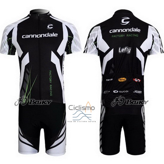 Cannondale Ropa Ciclismo Culotte Corto 2012 Hombre Mangas Cortas Negro