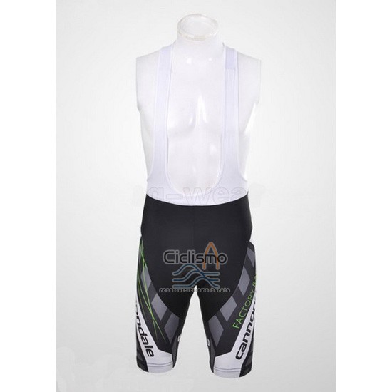 Cannondale Ropa Ciclismo Culotte Corto 2012 Hombre Mangas Cortas Negro y Blanco