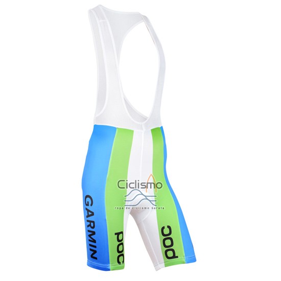 Cannondale Ropa Ciclismo Culotte Corto 2015 Hombre Mangas Cortas Verde y Blanco