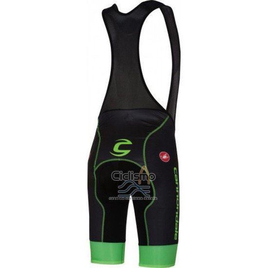 Cannondale Ropa Ciclismo Culotte Corto 2016 Hombre Mangas Cortas Negro y Verde