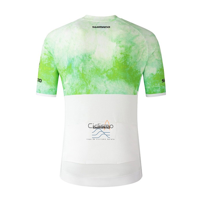 Cannondale Ropa Ciclismo Culotte Corto 2021 Hombre Mangas Cortas Blanco Verde