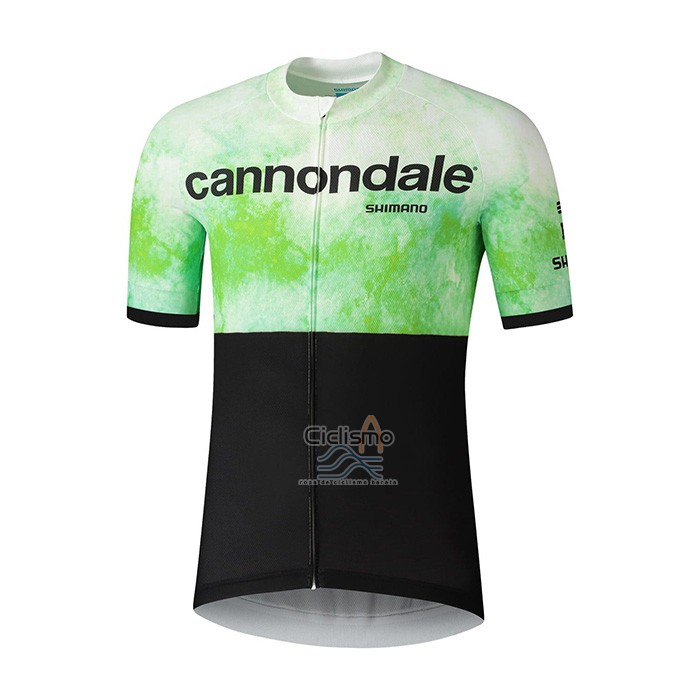 Cannondale Ropa Ciclismo Culotte Corto 2021 Hombre Mangas Cortas Negro Verde