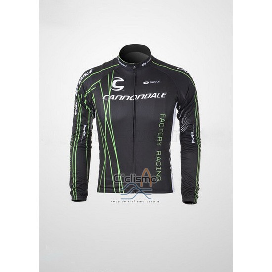 Cannondale Ropa Ciclismo Culotte Largo 2010 Hombre Mangas Largas Negro