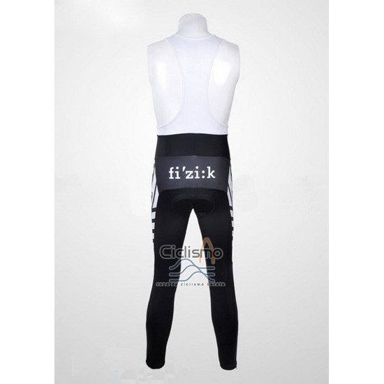 Cannondale Ropa Ciclismo Culotte Largo 2012 Hombre Mangas Largas Negro y Blanco