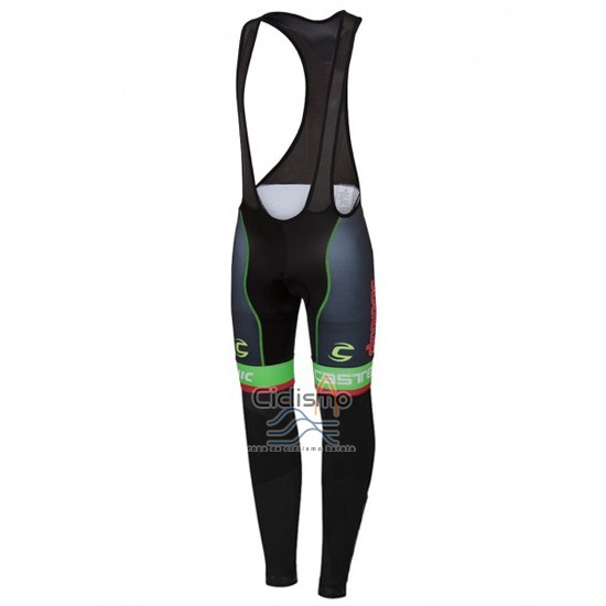 Cannondale Ropa Ciclismo Culotte Largo 2016 Hombre Mangas Largas Negro y Verde
