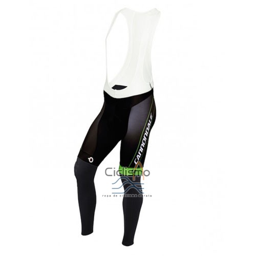 Cannondale Ropa Ciclismo Culotte Largo 2016 Hombre Mangas Largas Negro y Verde