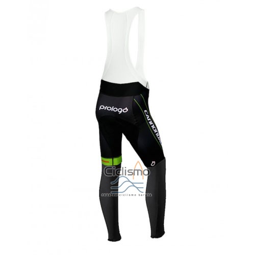 Cannondale Ropa Ciclismo Culotte Largo 2016 Hombre Mangas Largas Negro y Verde