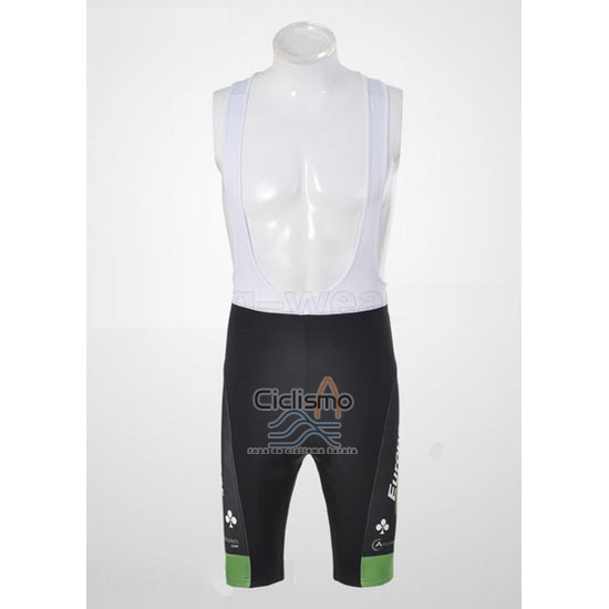 Europcar Ropa Ciclismo Culotte Corto 2011 Hombre Mangas Cortas Verde