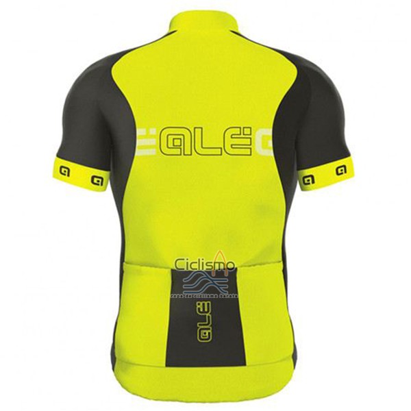 Ale Excel Ropa Ciclismo Culotte Corto 2017 Hombre Mangas Cortas Luz AMarillo